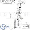 Ideal Standard Halo Bidet Mixer Tap Spare Parts